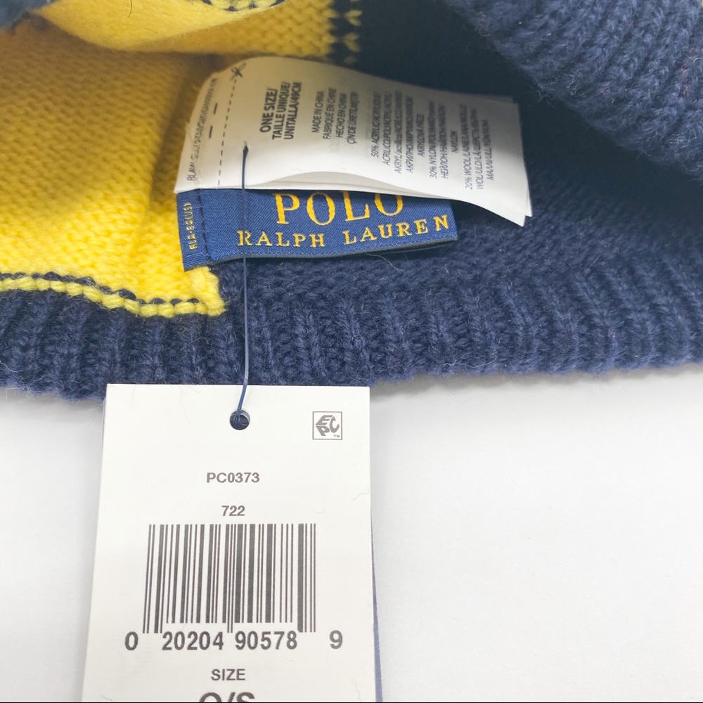Polo Ralph Lauren pom pom-embellished beanie - Picture 9 of 9